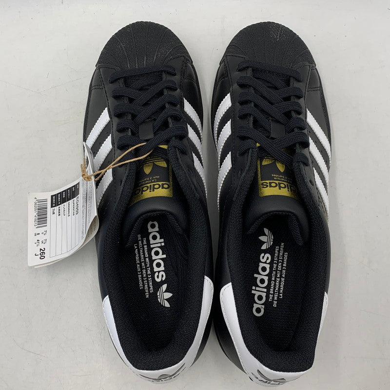 【中古品】【メンズ/レディース】 adidas アディダス SUPERSTAR EG4959 スーパースター スニーカー シューズ 靴 161-251103-as-05-izu サイズ：26cm カラー：CBLACK/FTWWHT/CBLACK 万代Net店