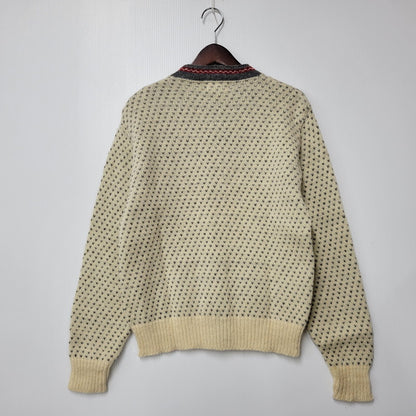 【中古品】【メンズ】 BIRD’S EYE TYROLEAN CARDIGAN バーズアイ チロリアン カーディガン USA製 146-251104-as-07-izu サイズ：M カラー：マルチカラー 万代Net店