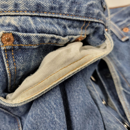 【中古品】【メンズ】 SMALL-E 501XX DENIM PANTS 501-0000 デニムパンツ USA製 刻印544 ジーンズ ボトムス 157-251104-as-19-izu サイズ：35×31 カラー：インディゴ 万代Net店