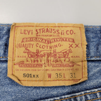 【中古品】【メンズ】 SMALL-E 501XX DENIM PANTS 501-0000 デニムパンツ USA製 刻印544 ジーンズ ボトムス 157-251104-as-19-izu サイズ：35×31 カラー：インディゴ 万代Net店