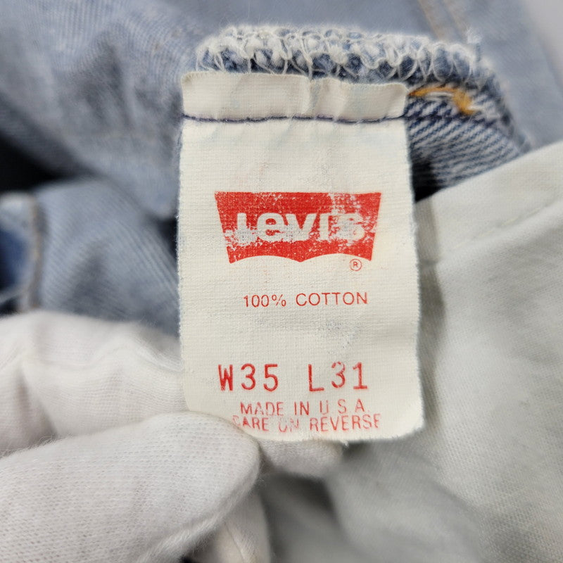 【中古品】【メンズ】 SMALL-E 501XX DENIM PANTS 501-0000 デニムパンツ USA製 刻印544 ジーンズ ボトムス 157-251104-as-19-izu サイズ：35×31 カラー：インディゴ 万代Net店