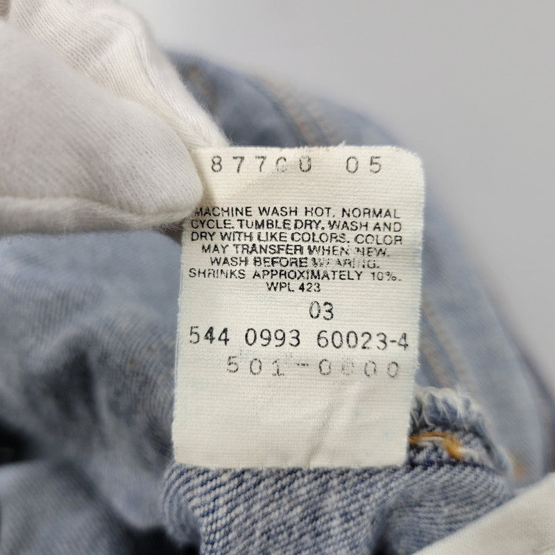 【中古品】【メンズ】 SMALL-E 501XX DENIM PANTS 501-0000 デニムパンツ USA製 刻印544 ジーンズ ボトムス 157-251104-as-19-izu サイズ：35×31 カラー：インディゴ 万代Net店