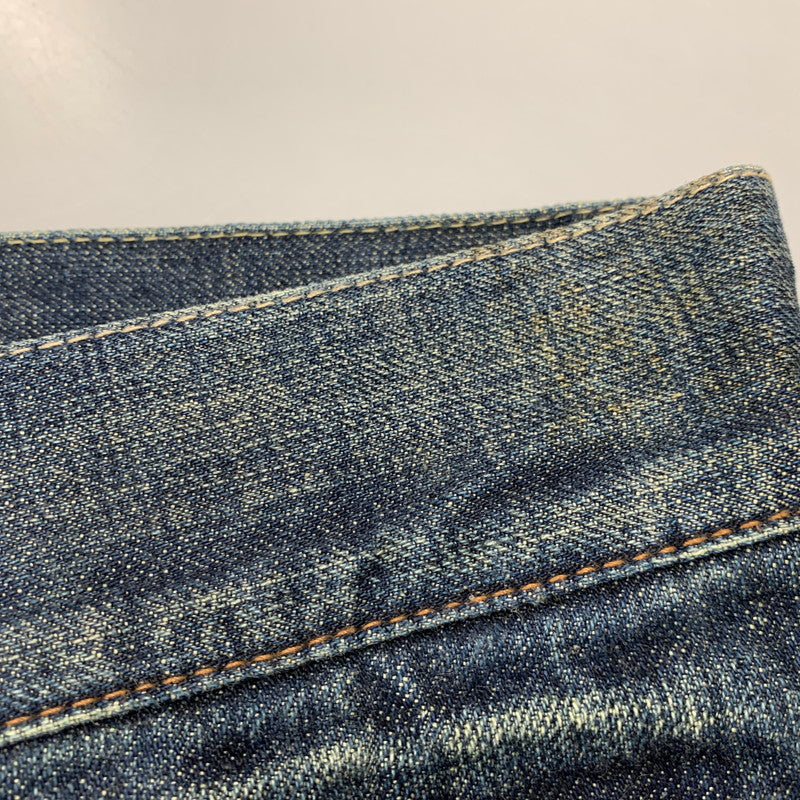 【中古品】【メンズ】 BUFFALO JEANS バッファロージーンズ MSJ-722 EMBROIDERY DENIM PANTS エンブロイダリー デニム パンツ ボトムス ズボン 157-251109-cs-14-izu サイズ：1 カラー：ブルー 万代Net店