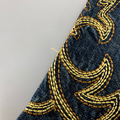 【中古品】【メンズ】 BUFFALO JEANS バッファロージーンズ MSJ-722 EMBROIDERY DENIM PANTS エンブロイダリー デニム パンツ ボトムス ズボン 157-251109-cs-14-izu サイズ：1 カラー：ブルー 万代Net店