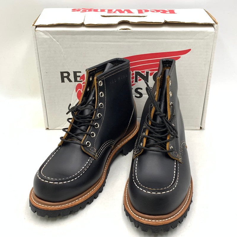 【中古品】【メンズ】 RED WING レッドウィング IRISH SETTER 9878 アイリッシュセッター 茶芯ブラッククロンダイク 復刻犬タグ ブーツ シューズ 靴 164-251103-as-06-izu サイズ：26.5cm カラー：BLACK 万代Net店