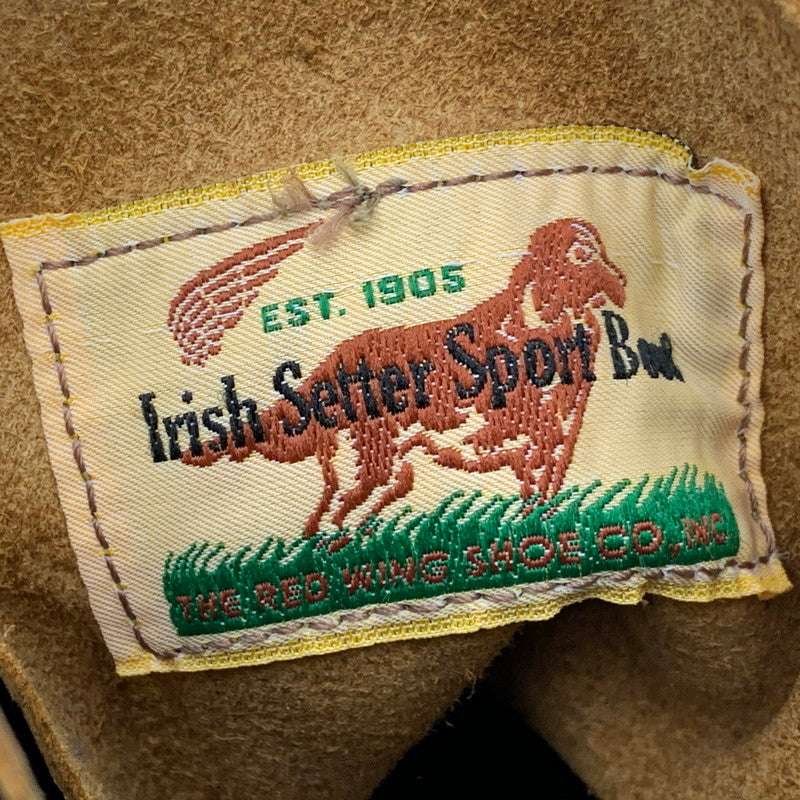 【中古品】【メンズ】 RED WING レッドウィング IRISH SETTER 9878 アイリッシュセッター 茶芯ブラッククロンダイク 復刻犬タグ ブーツ シューズ 靴 164-251103-as-06-izu サイズ：26.5cm カラー：BLACK 万代Net店
