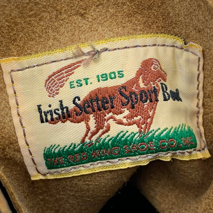 【中古品】【メンズ】 RED WING レッドウィング IRISH SETTER 9878 アイリッシュセッター 茶芯ブラッククロンダイク 復刻犬タグ ブーツ シューズ 靴 164-251103-as-06-izu サイズ：26.5cm カラー：BLACK 万代Net店