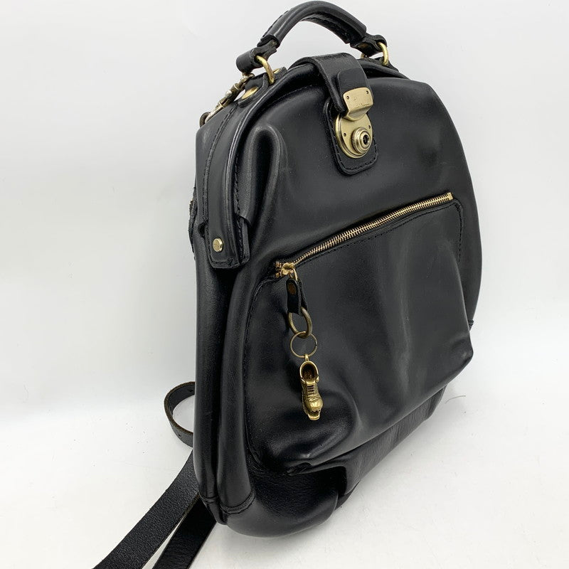 【現状渡し品】【メンズ/レディース】 HERZ ヘルツ わんぱくリュックS バッグ カバン 鞄 188-251103-as-13-izu カラー：ブラック 万代Net店