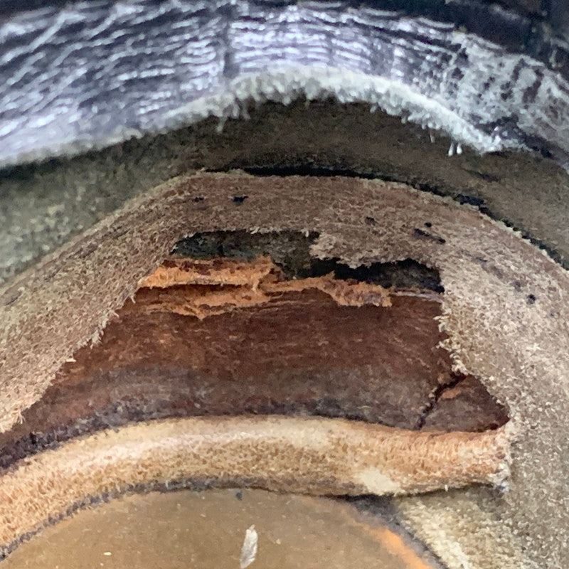 【現状渡し品】【メンズ】 RED WING レッドウィング SUPERSOLE 6 MOC TOE 8133 スーパーソール6 モックトゥ 刺繍羽タグ USA製 ブーツ シューズ 靴 164-251103-as-09-izu サイズ：8 1/2 カラー：ブラック 万代Net店