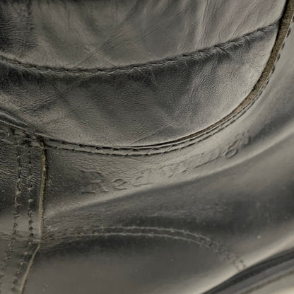 【現状渡し品】【メンズ】 RED WING レッドウィング SUPERSOLE 6 MOC TOE 8133 スーパーソール6 モックトゥ 刺繍羽タグ USA製 ブーツ シューズ 靴 164-251103-as-09-izu サイズ：8 1/2 カラー：ブラック 万代Net店