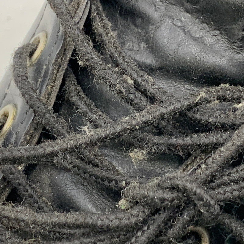 【現状渡し品】【メンズ】 RED WING レッドウィング SUPERSOLE 6 MOC TOE 8133 スーパーソール6 モックトゥ 刺繍羽タグ USA製 ブーツ シューズ 靴 164-251103-as-09-izu サイズ：8 1/2 カラー：ブラック 万代Net店