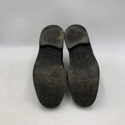 【現状渡し品】【メンズ】 RED WING レッドウィング SUPERSOLE 6 MOC TOE 8133 スーパーソール6 モックトゥ 刺繍羽タグ USA製 ブーツ シューズ 靴 164-251103-as-09-izu サイズ：8 1/2 カラー：ブラック 万代Net店