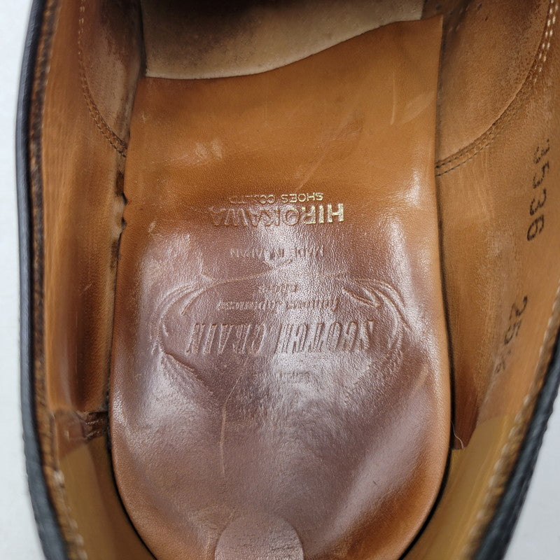 【中古品】【メンズ】 HIROKAWA DRESS SHOES 3536 ヒロカワ ドレスシューズ 靴 164-251108-as-45-izu サイズ：25.5cm カラー：ブラック 万代Net店