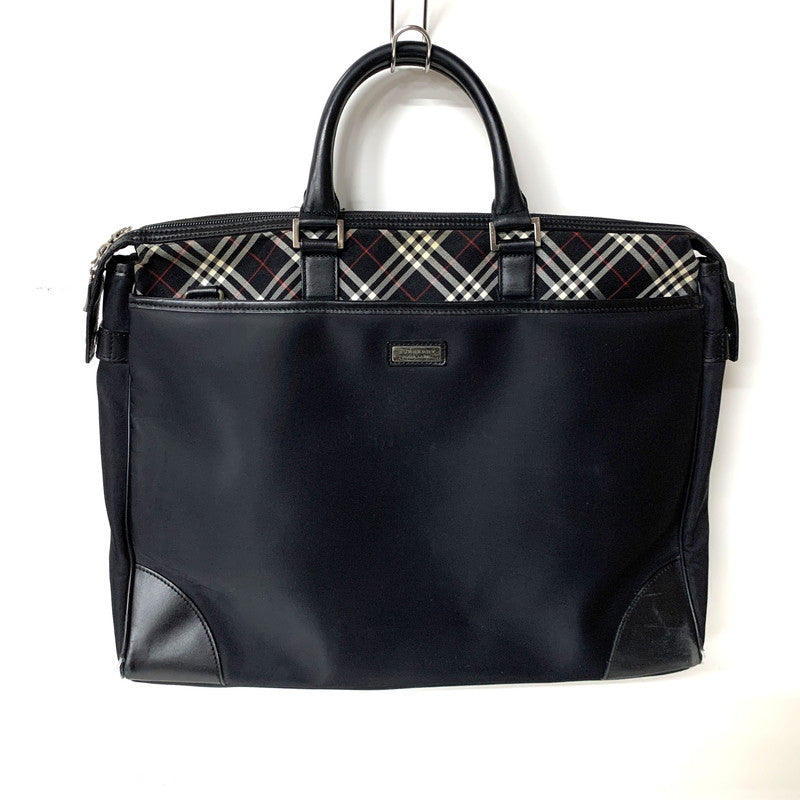 【現状渡し品】【メンズ】 BURBERRY BLACK LABEL バーバリーブラックレーベル BRIEF CASE ブリーフケース バッグ カバン 鞄 188-251108-as-23-izu カラー：ブラック 万代Net店