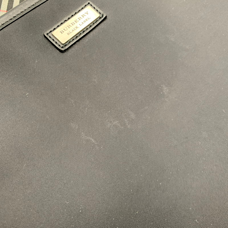 【現状渡し品】【メンズ】 BURBERRY BLACK LABEL バーバリーブラックレーベル BRIEF CASE ブリーフケース バッグ カバン 鞄 188-251108-as-23-izu カラー：ブラック 万代Net店