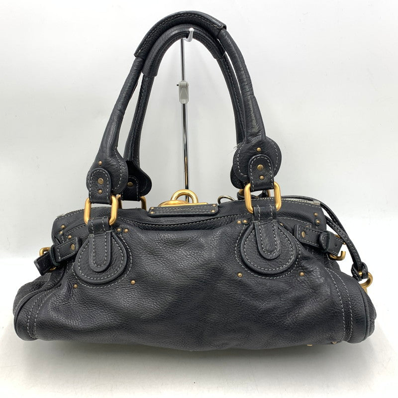 【現状渡し品】【レディース】 Chloe クロエ PADDINGTON HAND BAG パディントン ハンドバッグ カバン 鞄 180-251103-as-12-izu カラー：ブラック 万代Net店