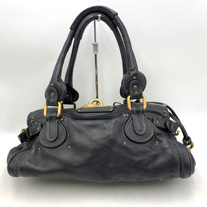 【現状渡し品】【レディース】 Chloe クロエ PADDINGTON HAND BAG パディントン ハンドバッグ カバン 鞄 180-251103-as-12-izu カラー：ブラック 万代Net店