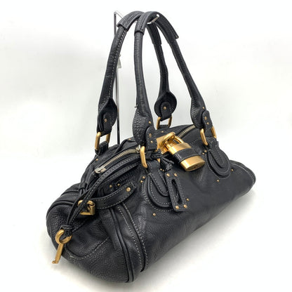 【現状渡し品】【レディース】 Chloe クロエ PADDINGTON HAND BAG パディントン ハンドバッグ カバン 鞄 180-251103-as-12-izu カラー：ブラック 万代Net店