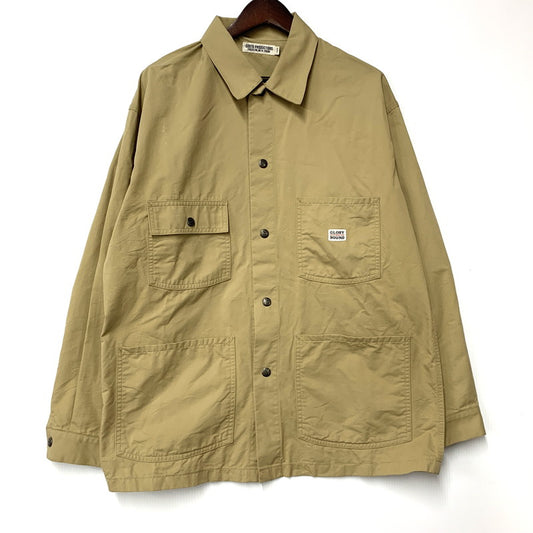 【中古品】【メンズ】 COOTIE PRODUCTIONS クーティプロダクションズ CORDURA COVERALL コーデュラ カバーオール アウター 142-251109-cs-15-izu サイズ：L カラー：ベージュ 万代Net店