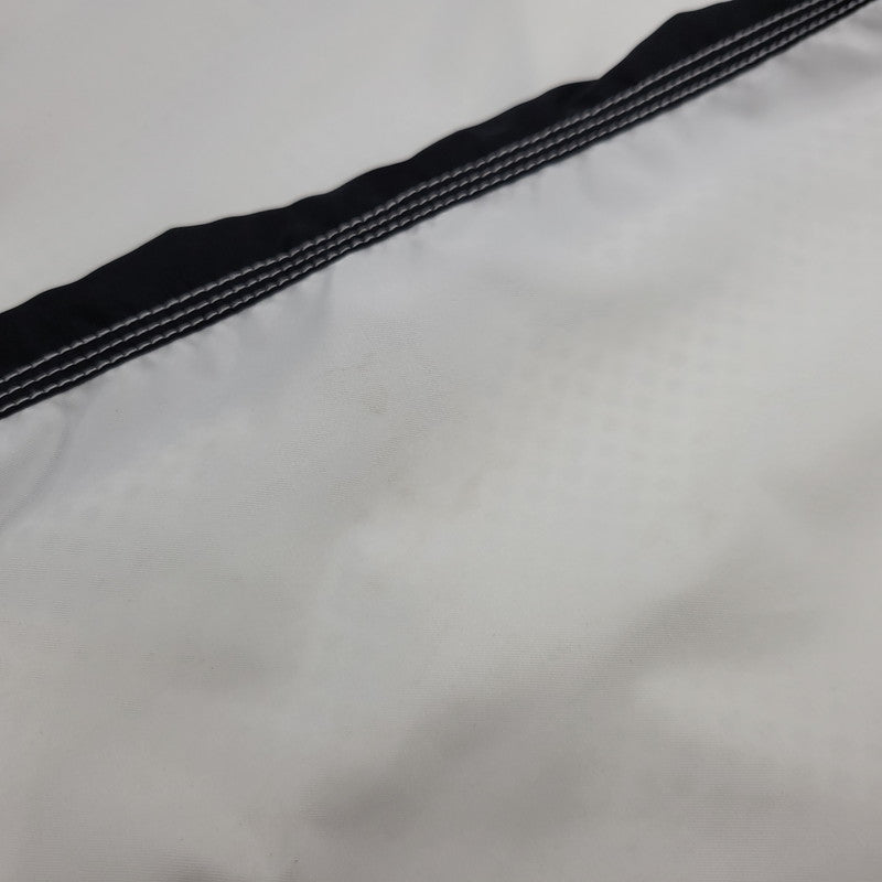 【中古品】【メンズ】 NIKE ナイキ HOODED NYLON PULLOVER JACKET フーデッド ナイロン プルオーバー ジャケット 銀タグ 146-251104-as-02-izu サイズ：100 カラー：ホワイト 万代Net店