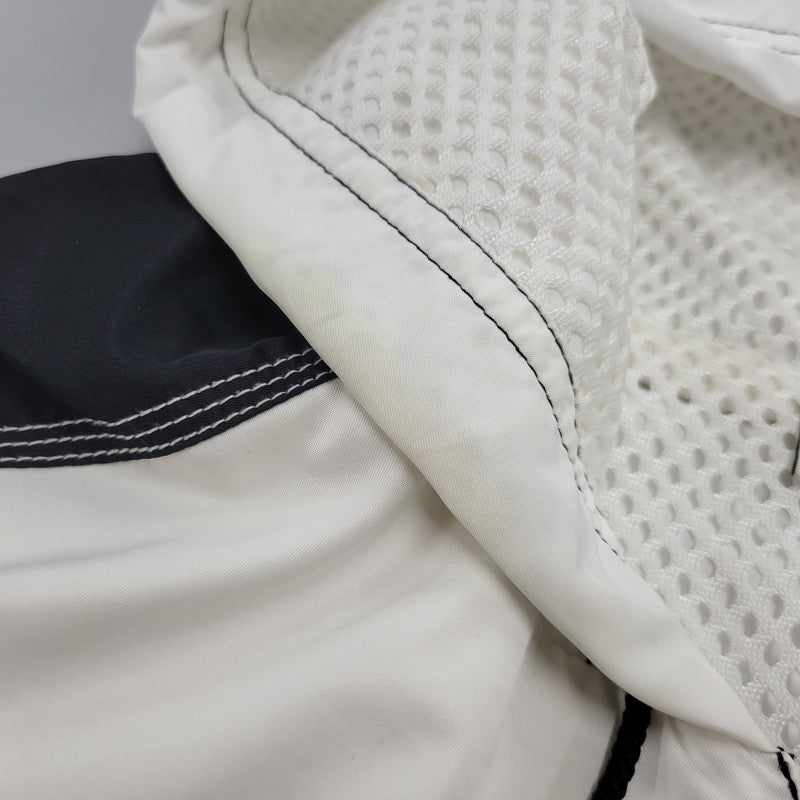 【中古品】【メンズ】 NIKE ナイキ HOODED NYLON PULLOVER JACKET フーデッド ナイロン プルオーバー ジャケット 銀タグ 146-251104-as-02-izu サイズ：100 カラー：ホワイト 万代Net店