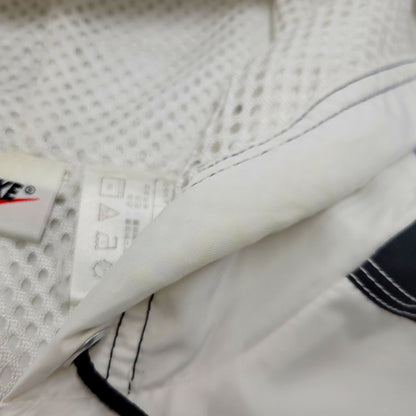 【中古品】【メンズ】 NIKE ナイキ HOODED NYLON PULLOVER JACKET フーデッド ナイロン プルオーバー ジャケット 銀タグ 146-251104-as-02-izu サイズ：100 カラー：ホワイト 万代Net店
