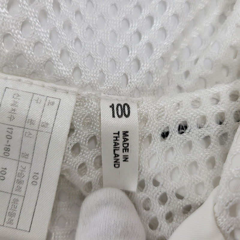【中古品】【メンズ】 NIKE ナイキ HOODED NYLON PULLOVER JACKET フーデッド ナイロン プルオーバー ジャケット 銀タグ 146-251104-as-02-izu サイズ：100 カラー：ホワイト 万代Net店