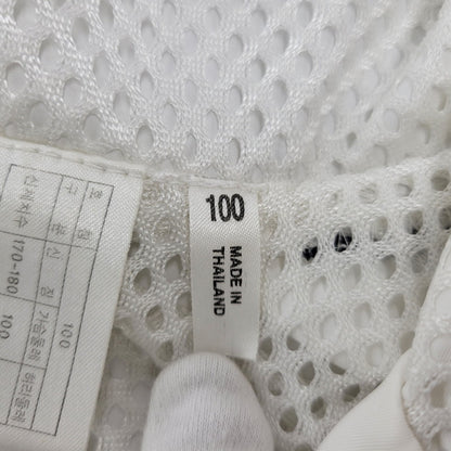 【中古品】【メンズ】 NIKE ナイキ HOODED NYLON PULLOVER JACKET フーデッド ナイロン プルオーバー ジャケット 銀タグ 146-251104-as-02-izu サイズ：100 カラー：ホワイト 万代Net店