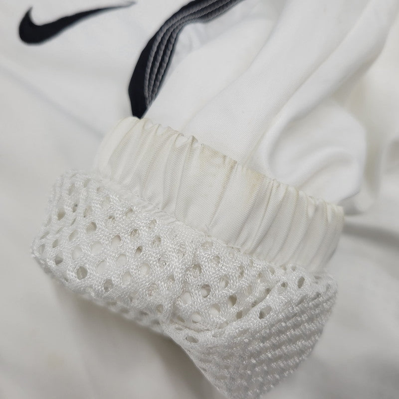 【中古品】【メンズ】 NIKE ナイキ HOODED NYLON PULLOVER JACKET フーデッド ナイロン プルオーバー ジャケット 銀タグ 146-251104-as-02-izu サイズ：100 カラー：ホワイト 万代Net店