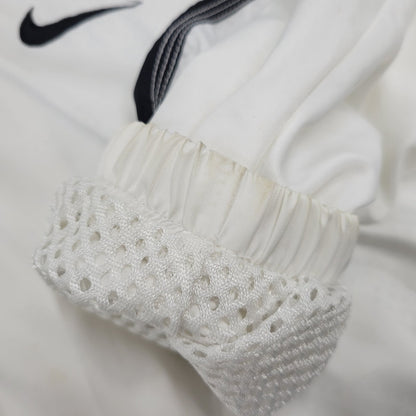 【中古品】【メンズ】 NIKE ナイキ HOODED NYLON PULLOVER JACKET フーデッド ナイロン プルオーバー ジャケット 銀タグ 146-251104-as-02-izu サイズ：100 カラー：ホワイト 万代Net店