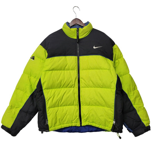 【中古品】【メンズ】 NIKE ACG ナイキ エーシージー DOWN JACKET ダウンジャケット アウター 146-251104-as-03-izu サイズ：XL カラー：グリーン系 万代Net店