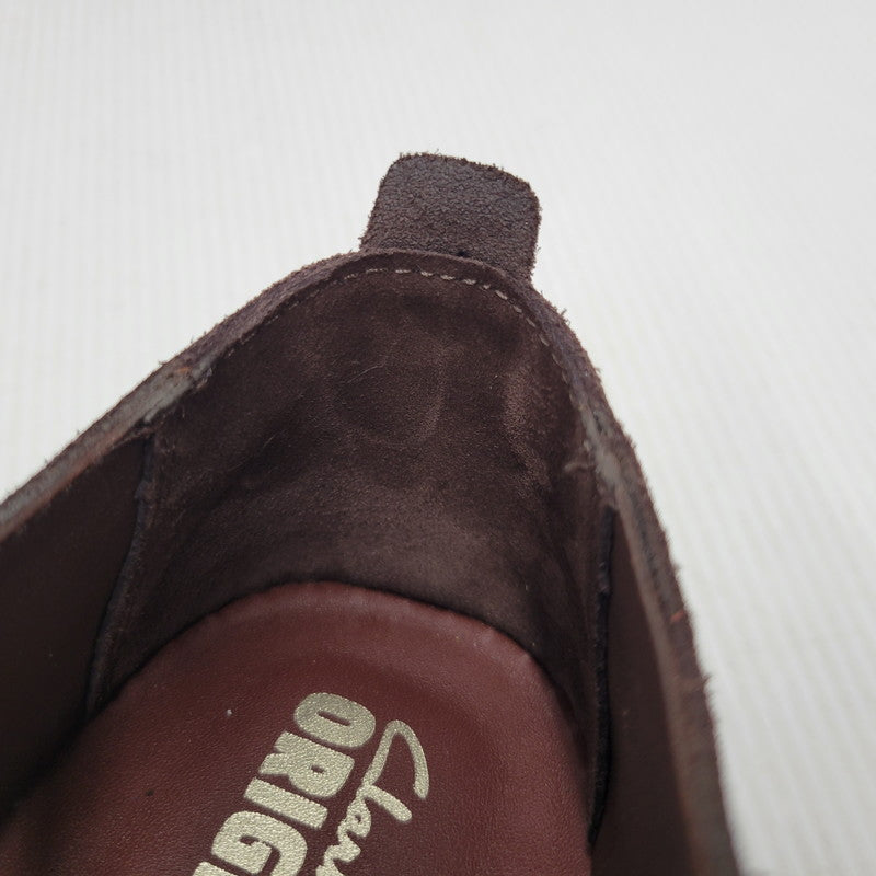 【中古美品】【メンズ】 Clarks クラークス DESERT ROCK LO 26177798 デザートロックロー シューズ 靴 164-251104-as-33-izu サイズ：UK8.5 カラー：ブラウン 万代Net店