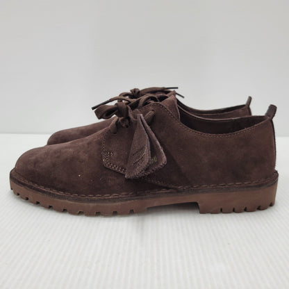 【中古美品】【メンズ】 Clarks クラークス DESERT ROCK LO 26177798 デザートロックロー シューズ 靴 164-251104-as-33-izu サイズ：UK8.5 カラー：ブラウン 万代Net店