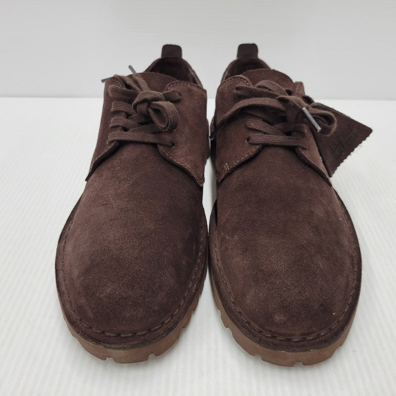 【中古美品】【メンズ】 Clarks クラークス DESERT ROCK LO 26177798 デザートロックロー シューズ 靴 164-251104-as-33-izu サイズ：UK8.5 カラー：ブラウン 万代Net店