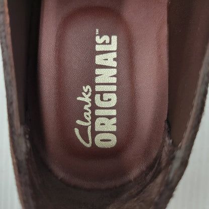 【中古美品】【メンズ】 Clarks クラークス DESERT ROCK LO 26177798 デザートロックロー シューズ 靴 164-251104-as-33-izu サイズ：UK8.5 カラー：ブラウン 万代Net店