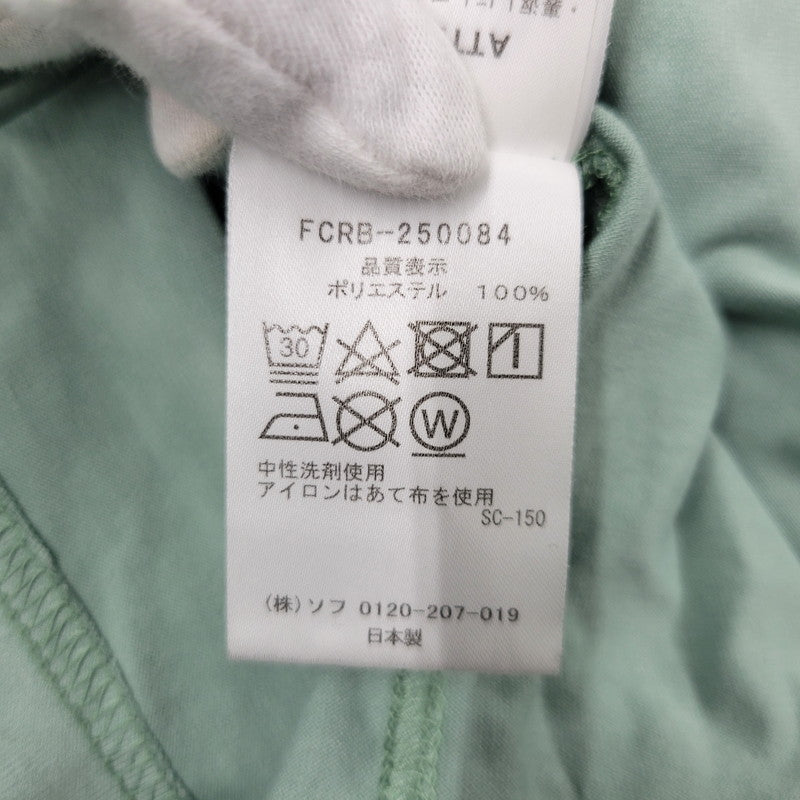 【中古品】【メンズ】 BIG LOGO L/S BAGGY TEE FCRB-250084 ビッグロゴ ロングスリーブ バギー Tシャツ 長袖 トップス 142-251104-as-12-izu サイズ：L カラー：グリーン系 万代Net店