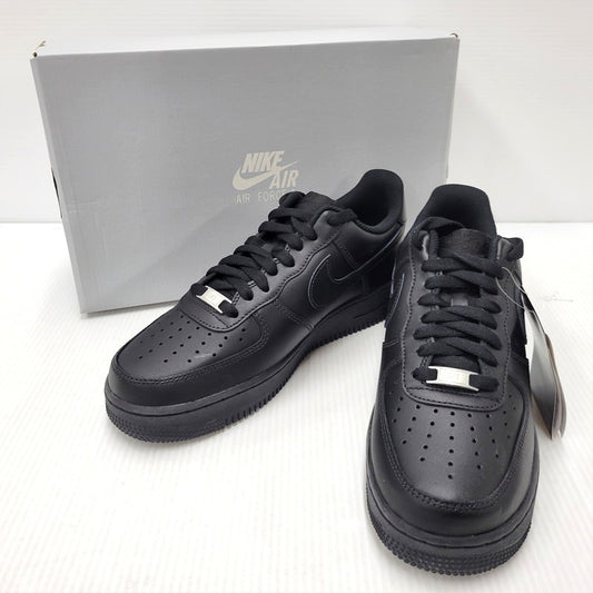 【中古美品】【メンズ】 NIKE ナイキ AIR FORCE 1 '07 CW2288-001 エア フォース 1 '07 スニーカー シューズ 靴 160-251104-as-29-izu サイズ：26.5cm カラー：BLACK/BLACK 万代Net店