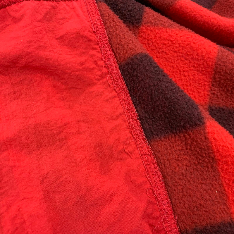 【中古品】【メンズ】 OLD GAP オールドギャップ BUFFALO CHECK FLECCE VEST バッファロー チェックフリースベスト 146-250108-mh-05-izu サイズ：L カラー：レッド 万代Net店