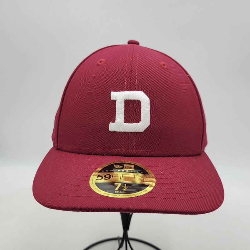 【中古品】【メンズ/レディース】 DESCENDANT ディセンダント ×NEWERA ニューエラ 59FIFTY BB CAP ベースボールキャップ 帽子 185-251108-as-36-izu サイズ：7 1/2（59.6cm） カラー：ボルドー 万代Net店