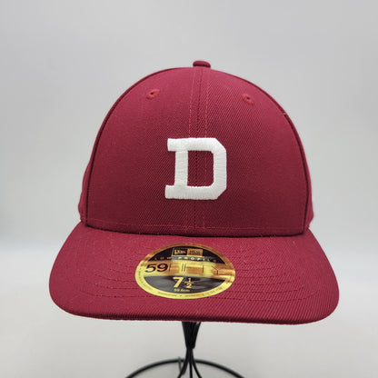 【中古品】【メンズ/レディース】 DESCENDANT ディセンダント ×NEWERA ニューエラ 59FIFTY BB CAP ベースボールキャップ 帽子 185-251108-as-36-izu サイズ：7 1/2（59.6cm） カラー：ボルドー 万代Net店