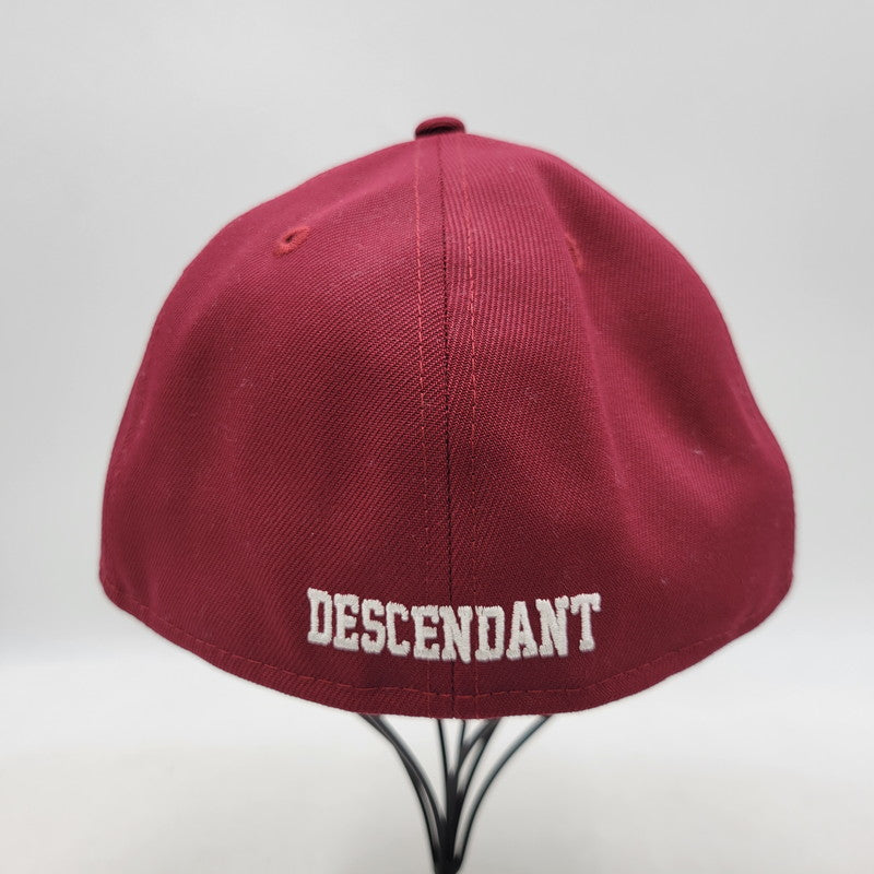 【中古品】【メンズ/レディース】 DESCENDANT ディセンダント ×NEWERA ニューエラ 59FIFTY BB CAP ベースボールキャップ 帽子 185-251108-as-36-izu サイズ：7 1/2（59.6cm） カラー：ボルドー 万代Net店