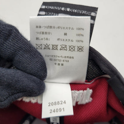 【中古品】【メンズ/レディース】 DESCENDANT ディセンダント ×NEWERA ニューエラ 59FIFTY BB CAP ベースボールキャップ 帽子 185-251108-as-36-izu サイズ：7 1/2（59.6cm） カラー：ボルドー 万代Net店