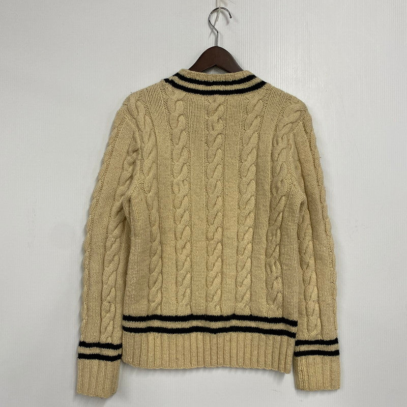 【中古品】【メンズ】 TILDEN KNIT チルデン ニット 長袖 トップス 146-251109-as-08-izu サイズ：M カラー：クリーム系 万代Net店