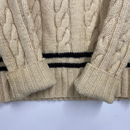 【中古品】【メンズ】 TILDEN KNIT チルデン ニット 長袖 トップス 146-251109-as-08-izu サイズ：M カラー：クリーム系 万代Net店