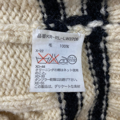 【中古品】【メンズ】 TILDEN KNIT チルデン ニット 長袖 トップス 146-251109-as-08-izu サイズ：M カラー：クリーム系 万代Net店
