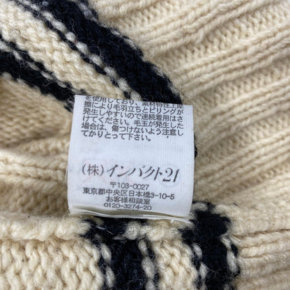 【中古品】【メンズ】 TILDEN KNIT チルデン ニット 長袖 トップス 146-251109-as-08-izu サイズ：M カラー：クリーム系 万代Net店