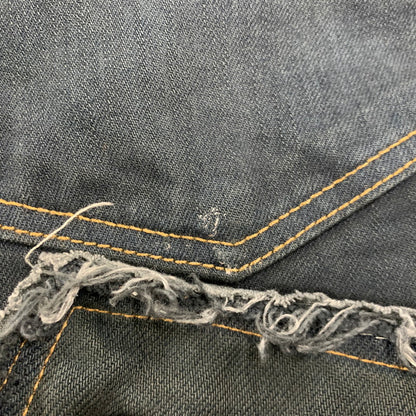 【現状渡し品】 USED REMAKE BLACK DENIM PANTS リメイク ブラック デニムパンツ ボトムス 157-260608-as-08-izu カラー：ブラック系 万代Net店