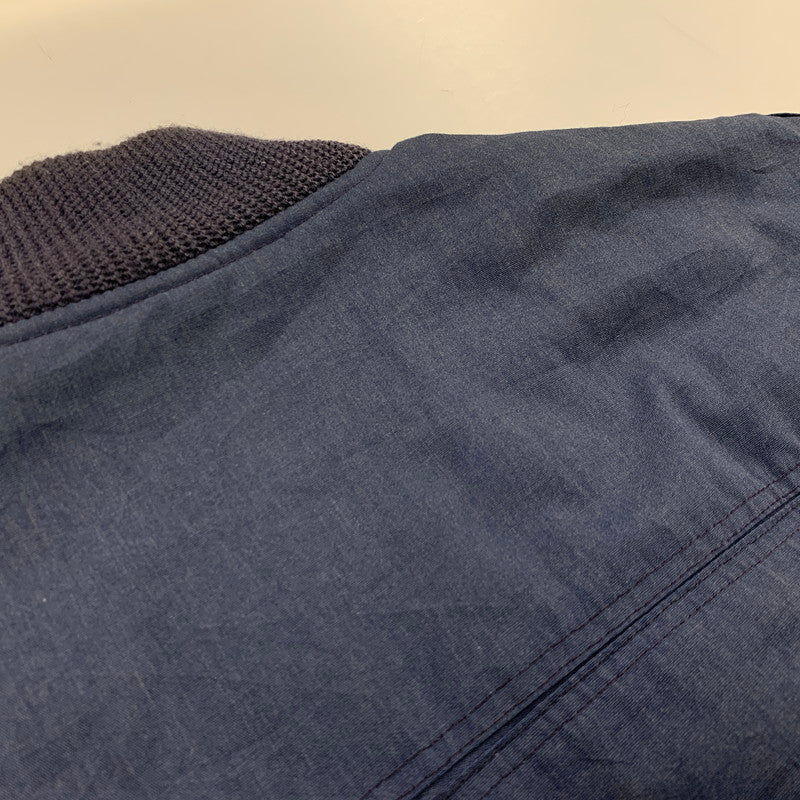 【現状渡し品】【メンズ】 CATALINA VARSITY カタリナ バーシティー IDEALジッパー USA製 80S DERBY JACKET ダービージャケット アウター 146-251105-cs-01-izu サイズ：42 カラー：ネイビー 万代Net店