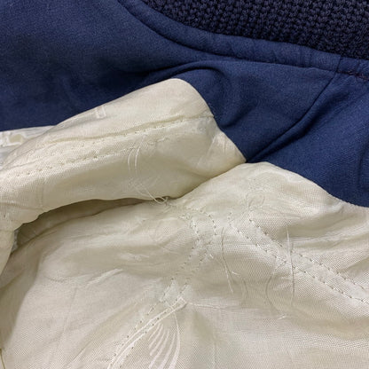 【現状渡し品】【メンズ】 CATALINA VARSITY カタリナ バーシティー IDEALジッパー USA製 80S DERBY JACKET ダービージャケット アウター 146-251105-cs-01-izu サイズ：42 カラー：ネイビー 万代Net店