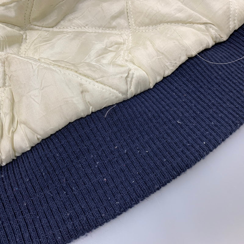 【現状渡し品】【メンズ】 CATALINA VARSITY カタリナ バーシティー IDEALジッパー USA製 80S DERBY JACKET ダービージャケット アウター 146-251105-cs-01-izu サイズ：42 カラー：ネイビー 万代Net店